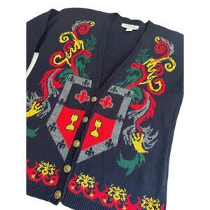 Norton McNaughton Woman's Button Front Cardigan Size Large